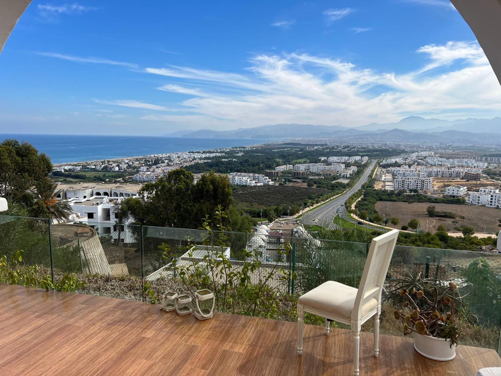 Luxueux Villa Avec Jardin Et Vue Panoramique Tétouan Exterior photo