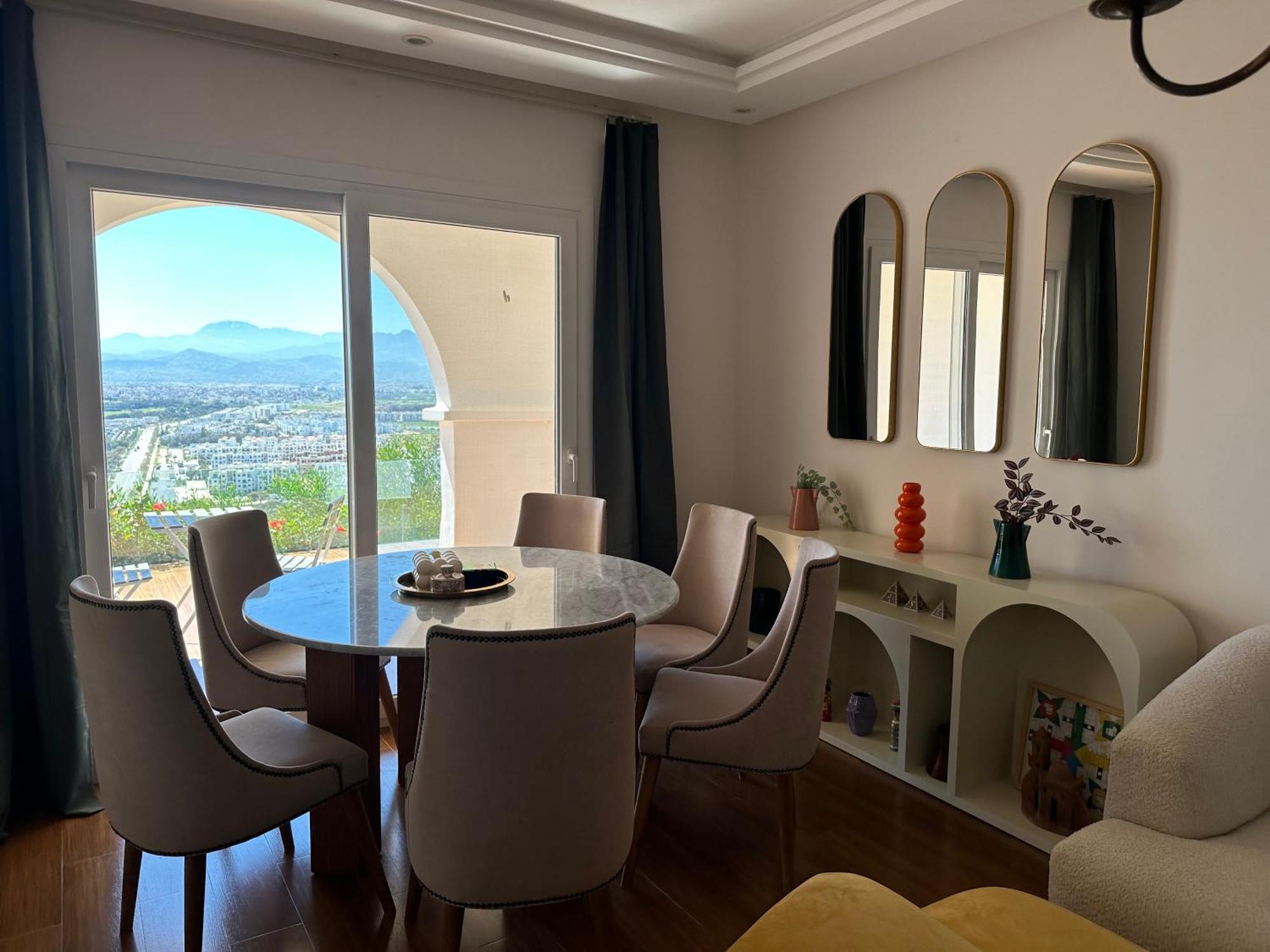 Luxueux Villa Avec Jardin Et Vue Panoramique Tétouan Exterior photo
